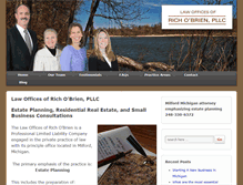 Tablet Screenshot of milfordmilawyer.com